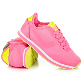 Haker Zapatillas de primavera rosa