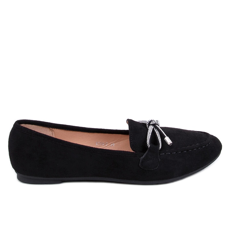 Mocasines Marsoin de ante negro