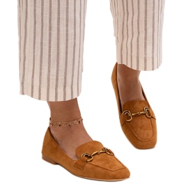 Mocasines marrones con hebilla de Zamari marrón