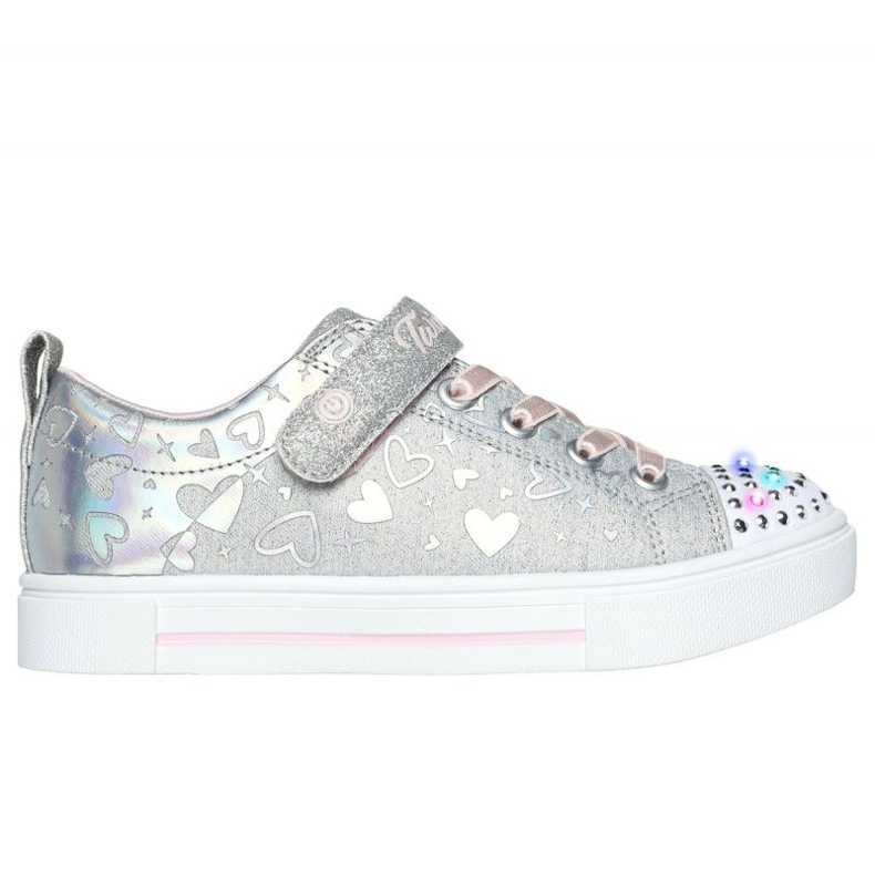 Skechers Led Heather Charms 314787L Zapatos Gysl plata Skechers Led Heather Charms 314787L Zapatos Gysl plata