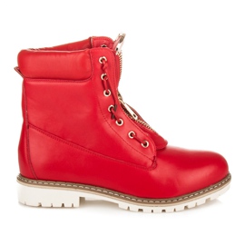 Seastar Trappers de mujer de moda rojo
