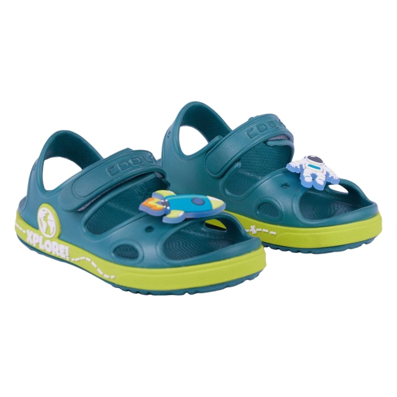 Sandalias Coqui Yogi Jr 92800617426 azul