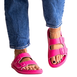 Chanclas Big Star rosa oscuro NN274A754 rosado