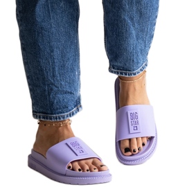 Chanclas Big Star Morado LL274426 púrpura