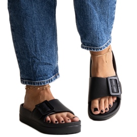 Chanclas negras Big Star NN274A662 906 negro
