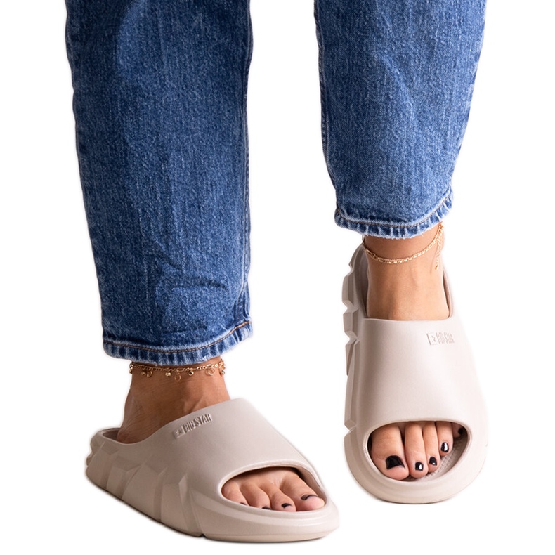 Chanclas beige Big Star LL274593 801