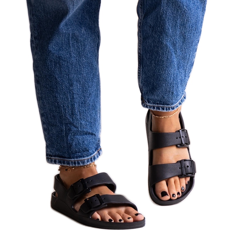 Sandalias Big Star negras LL274745 negro