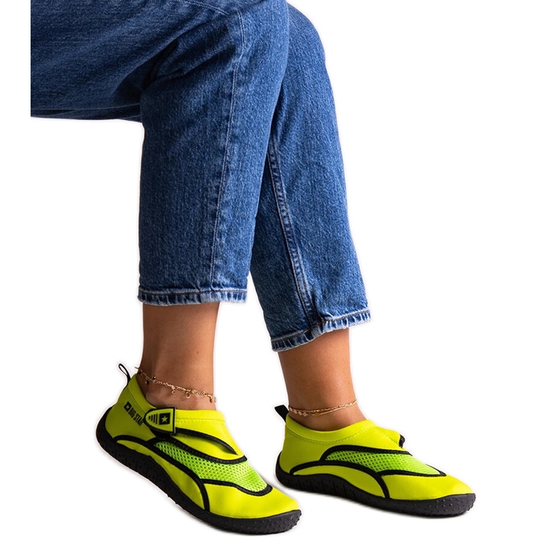 Zapatillas acuáticas deportivas amarillas Big Star NN274A807 amarillo amarillos