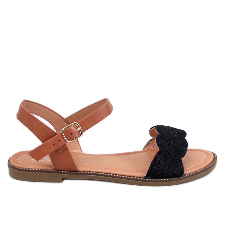 Sandalias planas Tavani Negro