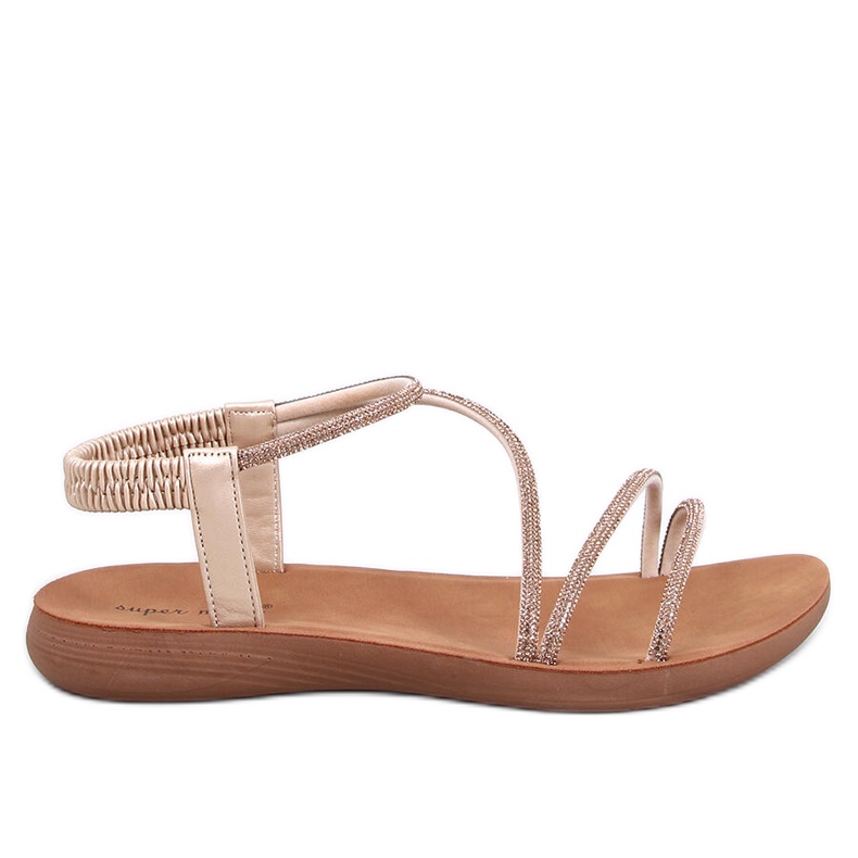 Sandalias ligeras de mujer Prostis Gold dorado