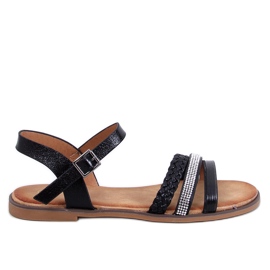 Sandalias mujer Pasini Negro