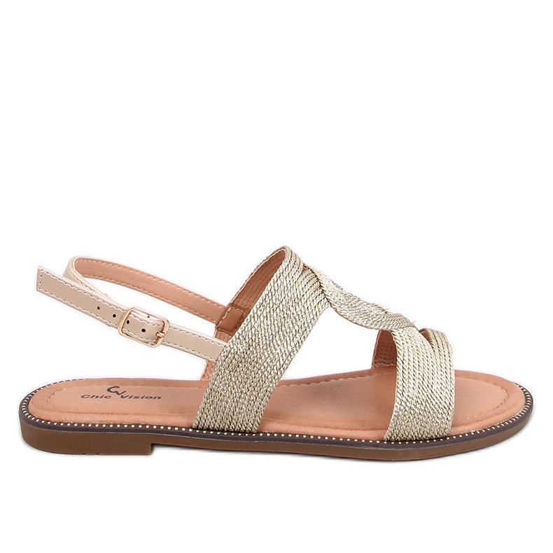 Sandalias mujer Vernay Oro dorado