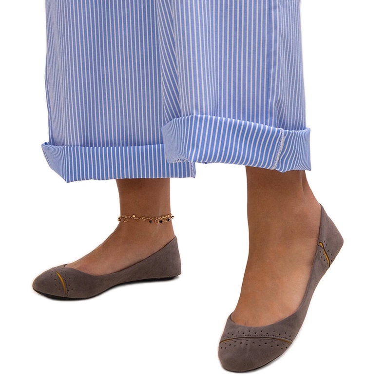 Bailarinas Dorris clásicas grises Bailarinas Dorris clásicas grises