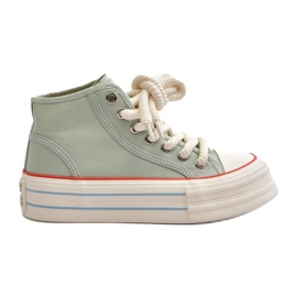 Seastar Zapatillas Mujer Plataforma Menta Aineri verde