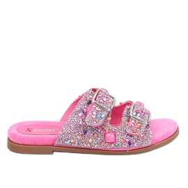 Chanclas Coult Fucsia piedra rosa