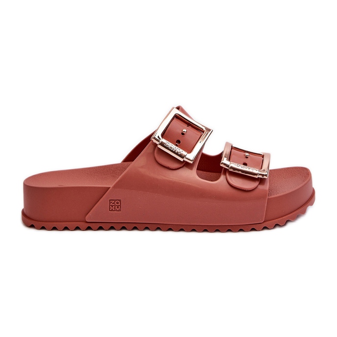 Chanclas de Mujer Con Hebillas ZAXY JJ285246 Dirty Pink rosado