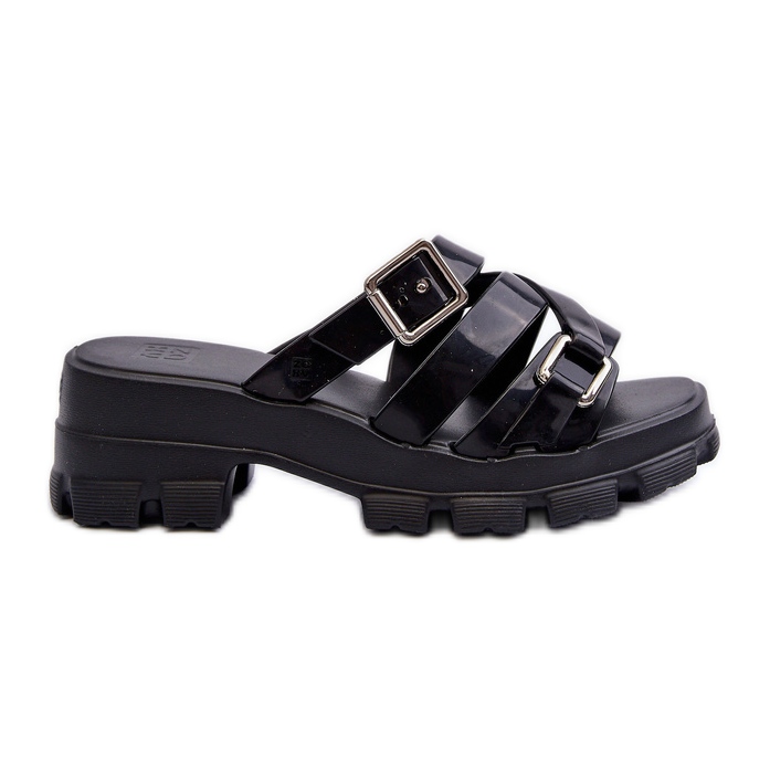Chanclas Mujer Perfumadas Tacón Bajo ZAXY NN285043 Negro