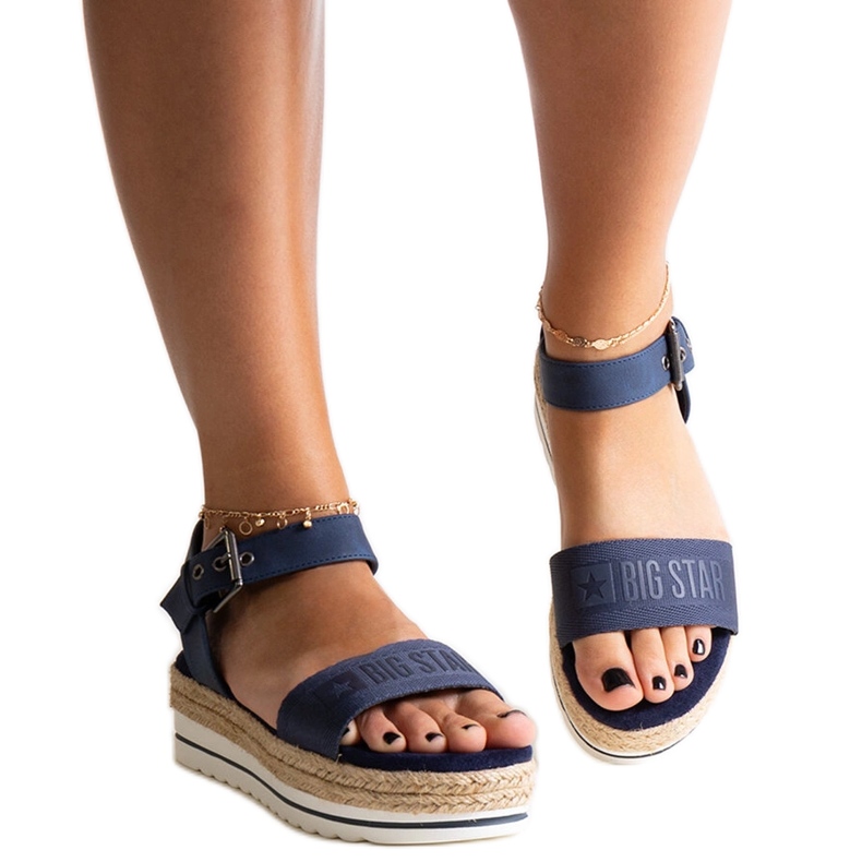 Sandalias azul marino Big Star LL274869