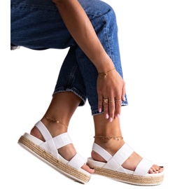 Sandalias blancas Big Star LL274857 blanco