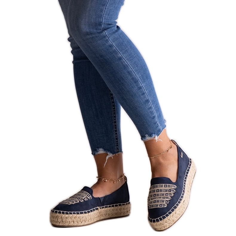 Alpargatas azul marino Big Star JJ274889