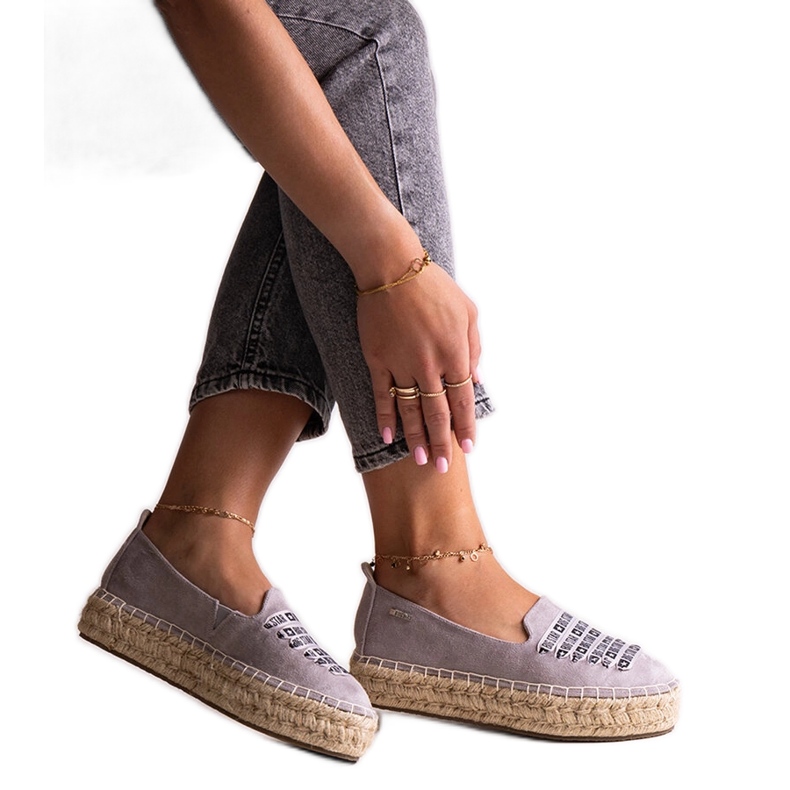 Alpargatas grises Big Star JJ274890