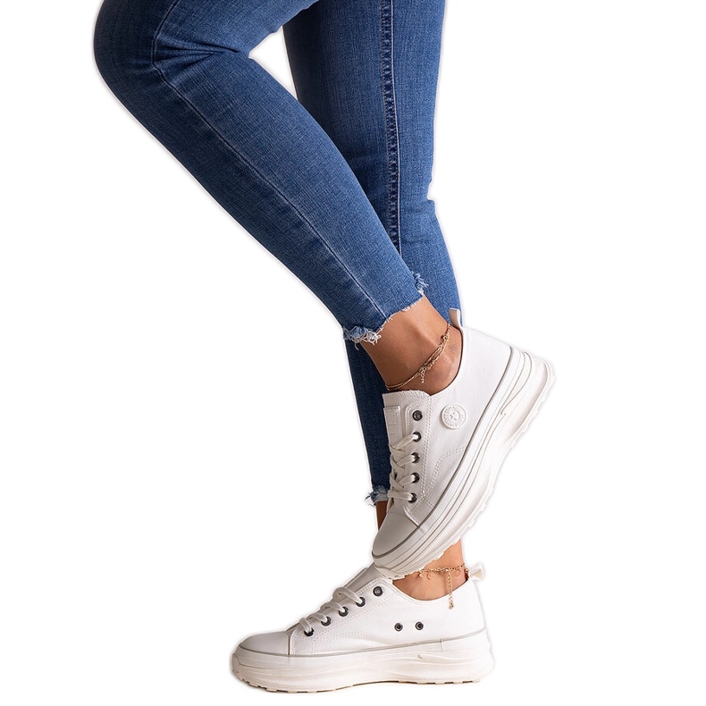 Zapatillas blancas masivas Big Star NN274126 blanco