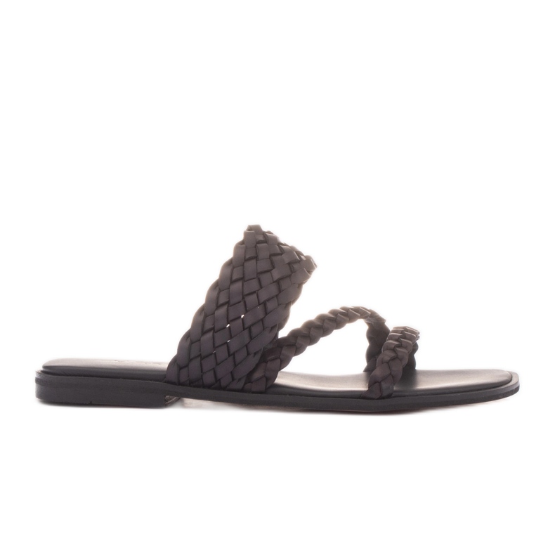Marco Shoes chanclas romanas negro