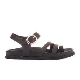 Marco Shoes Sandalias chanclas Morgano negro