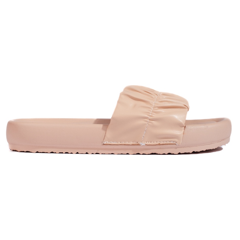 Chanclas de mujer beige