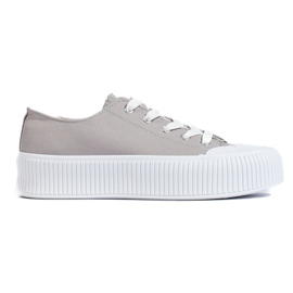 Zapatillas mujer plataforma gris Zapatillas mujer plataforma gris