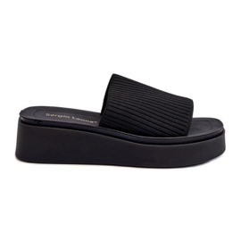 Chanclas Plataforma Mujer Sergio Leone SK083H Negro