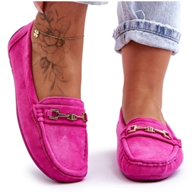 Confly Mocasines Clásicos Mujer Ante Rosa rosado Confly Mocasines Clásicos Mujer Ante Rosa rosado