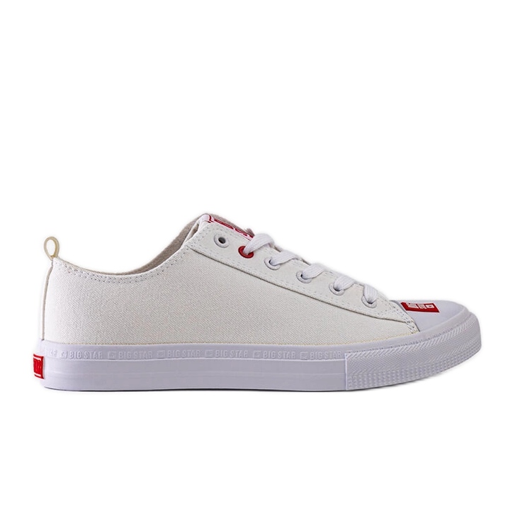 Zapatillas blancas de hombre Big Star JJ174013 blanco
