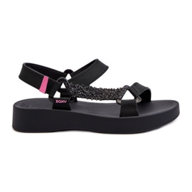 Sandalias Velcro Perfumadas ZAXY LL285062 Negro