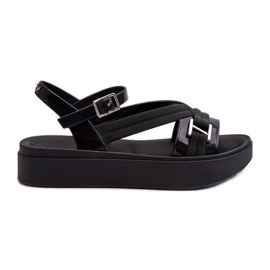 Sandalias Fragrant Mujer Plataforma ZAXY LL285064 Negro