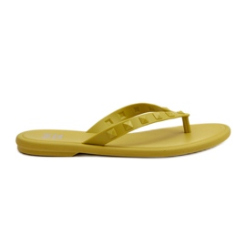 Chanclas Mujer Planas Flexibles ZAXY JJ285253 Lima verde