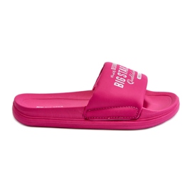 Pantuflas Infantiles de Espuma Big Star NN374519 Rosa rosado