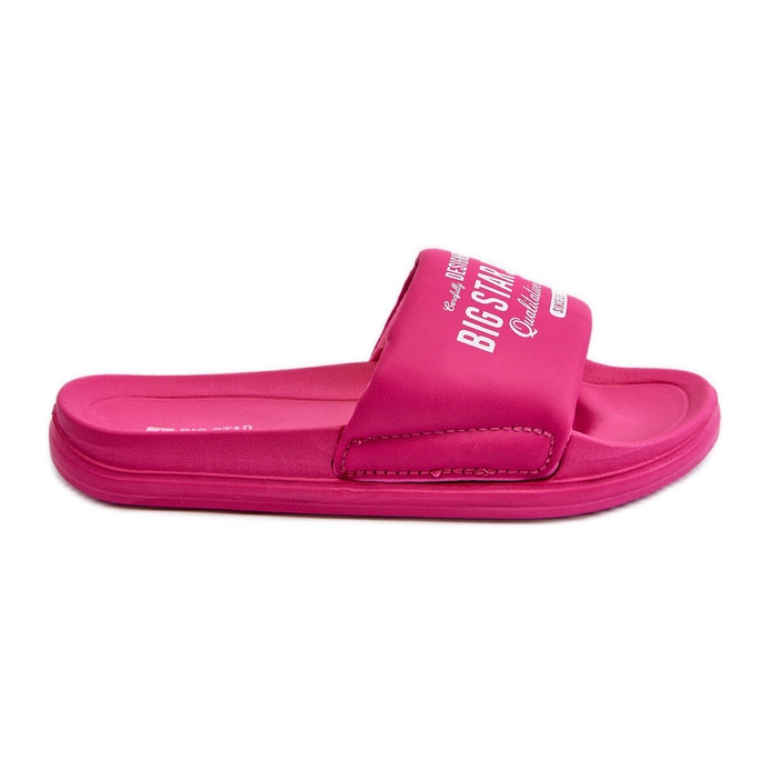 Pantuflas Infantiles de Espuma Big Star NN374519 Rosa rosado