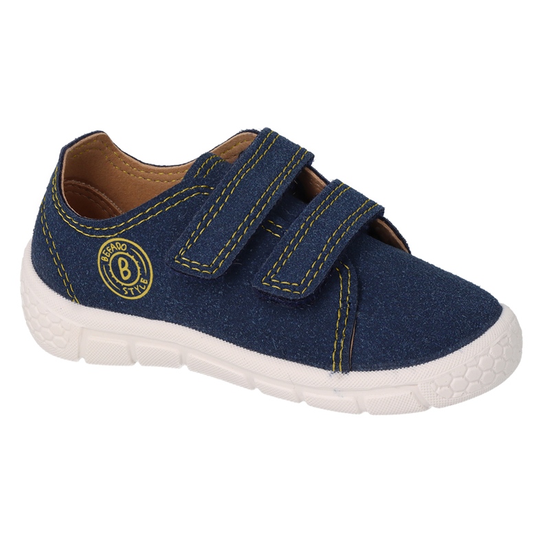 Inserto deportivo infantil en piel befado 909P006 azul marino