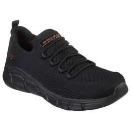 Zapatos Skechers Bobs B Flex - Color Connect 117121 Bbk negro