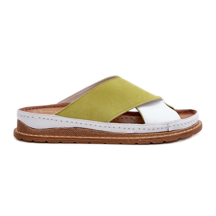 Chanclas Piel Perfilada Maciejka 04986-11 Lima blanco Chanclas Piel Perfilada Maciejka 04986-11 Lima blanco