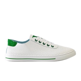 Deportivas Ruala blancas perforadas blanco