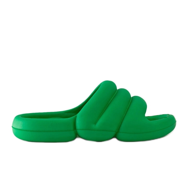 Pantuflas de espuma Haile verde