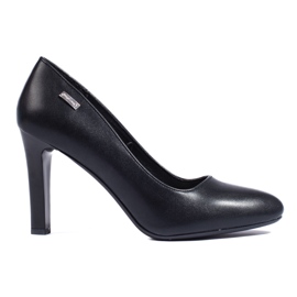 Zapatos de tacón negros clásicos de Sergio Leone