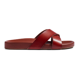 Chanclas de mujer marrones de Sergio Leone marrón