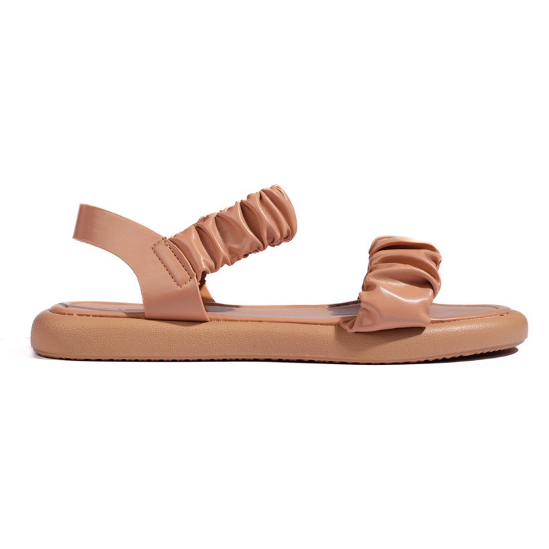 Sandalias slip-on mujer cómodas marrones marrón