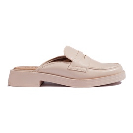 Chanclas de mujer cerradas beige
