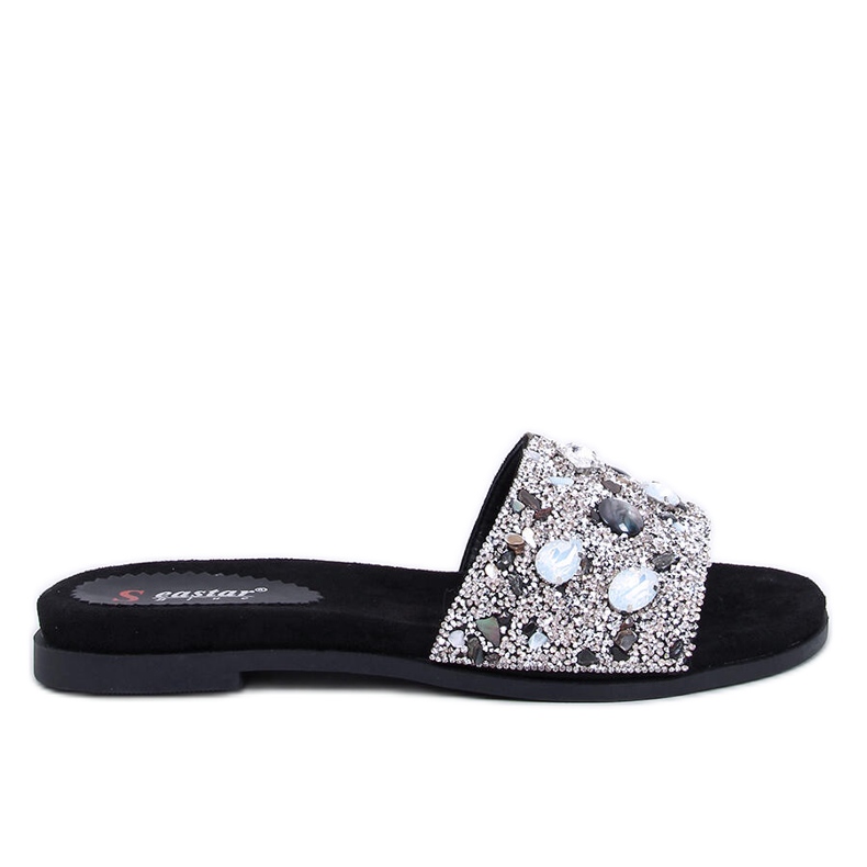 Chanclas Abriel Black piedra negro