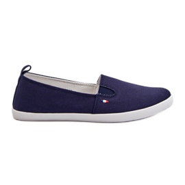 Zapatillas Slip-On Mujer Azul Marino Adrancia