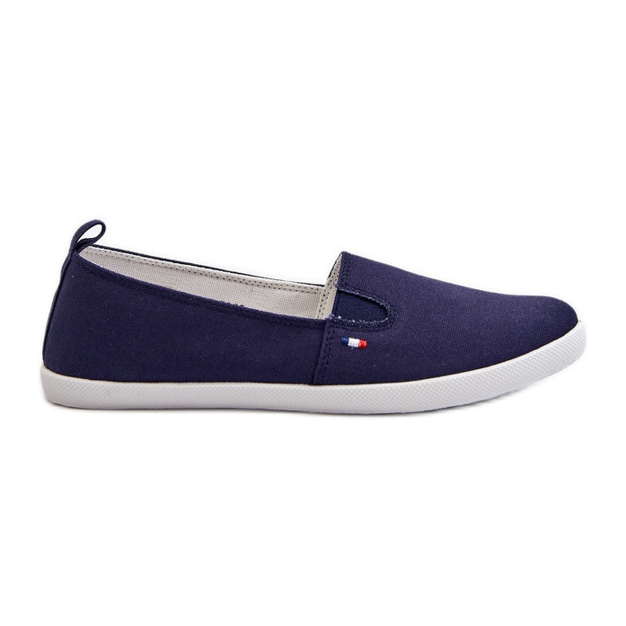 Zapatillas Slip-On Mujer Azul Marino Adrancia